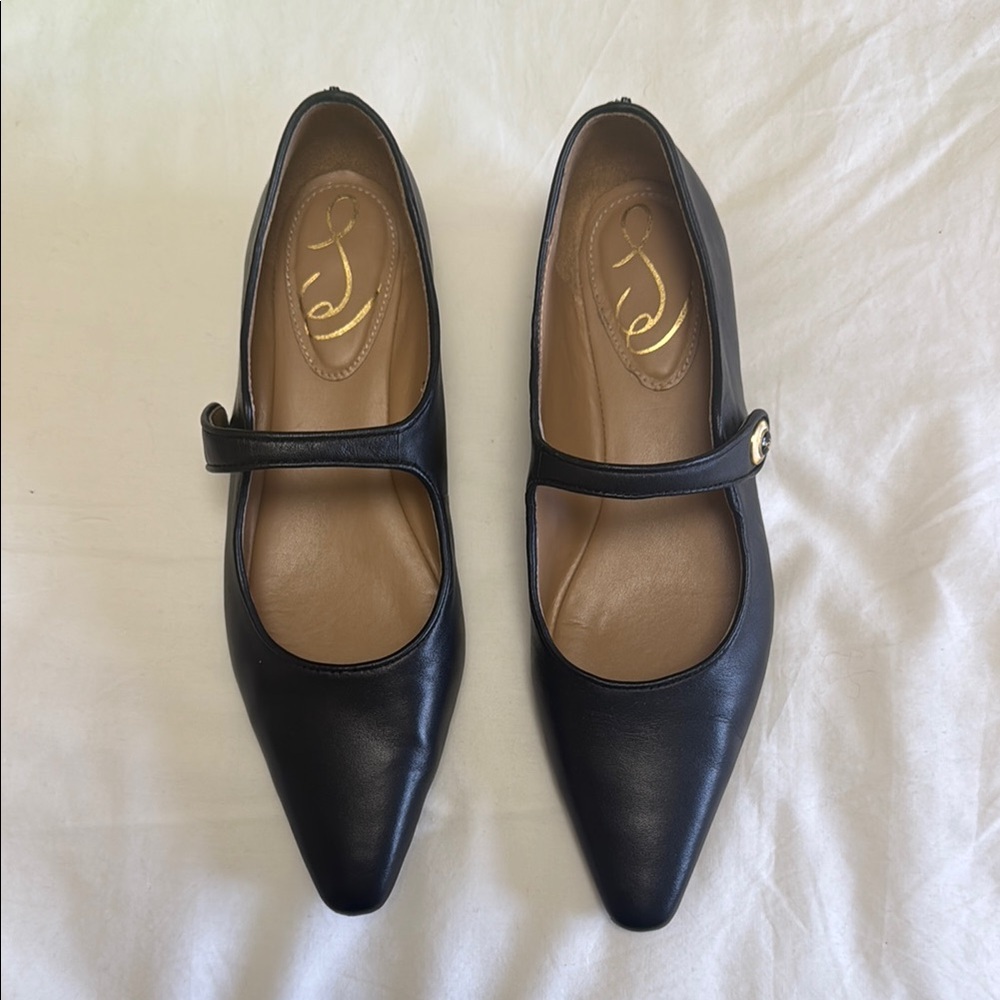 Sam Edelman Black Mary Jane flats